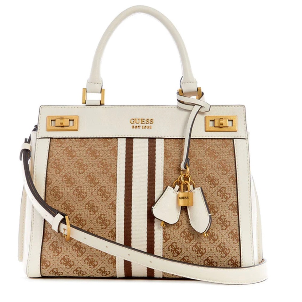 NWT Guess Logo Satchel Crossbody Bag